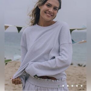 Daily Drills - Light Grey Oversized Thermal in M/L (New With Tags)